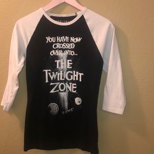 The Twilight Zone baseball tee